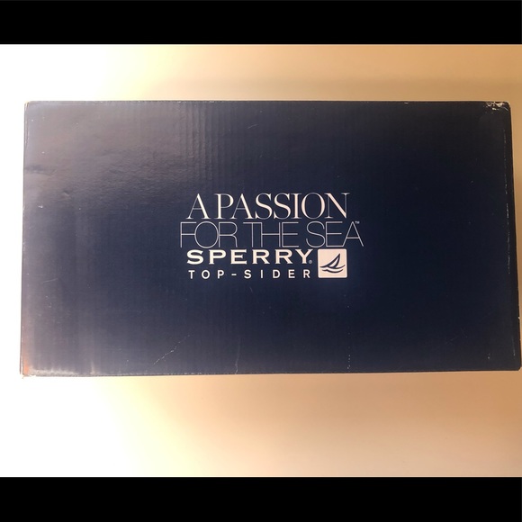 SPERRY SEACOAST TAN CASUAL SNEAKER 7.5 with BOX - Picture 8 of 8